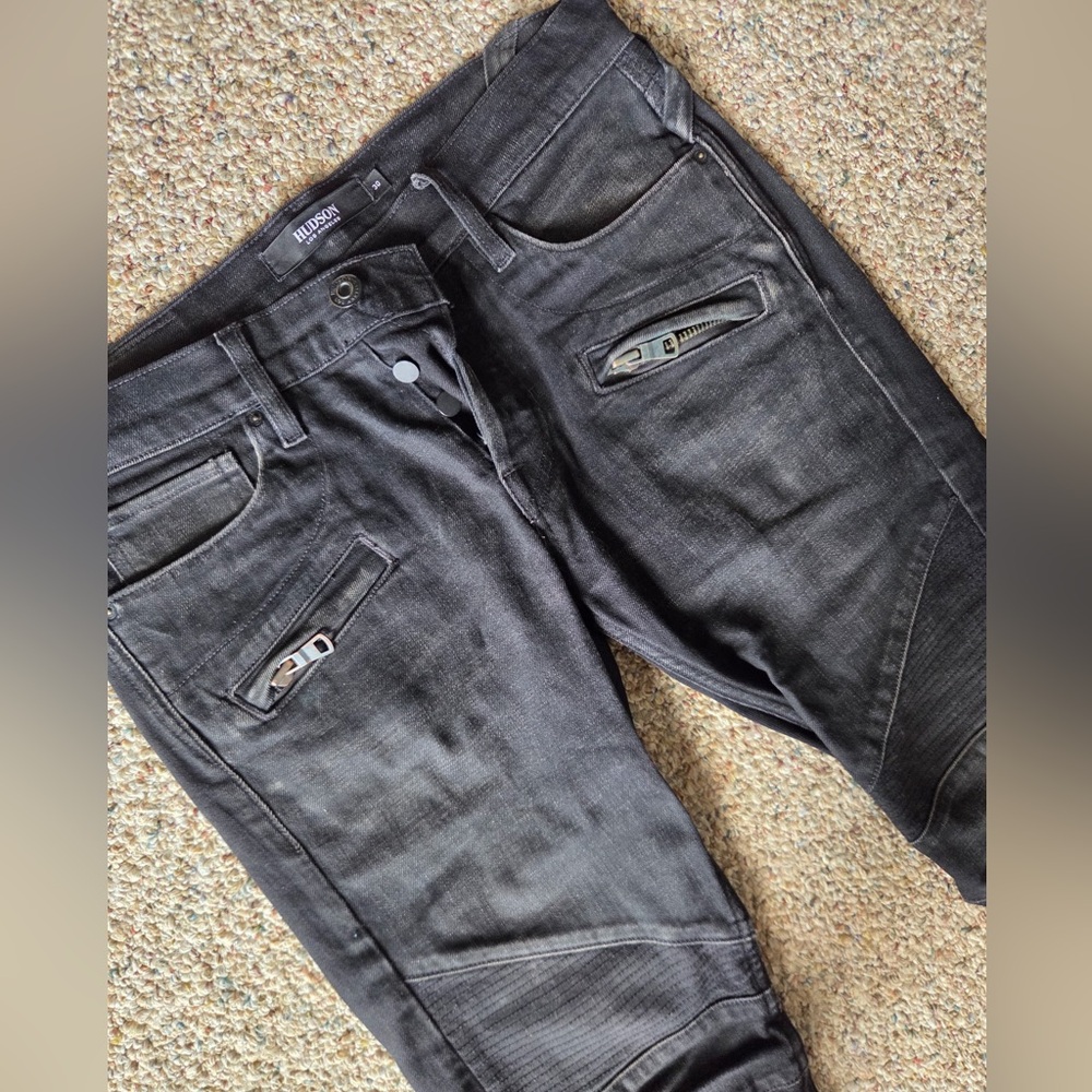 Black Denim Hudson Jeans